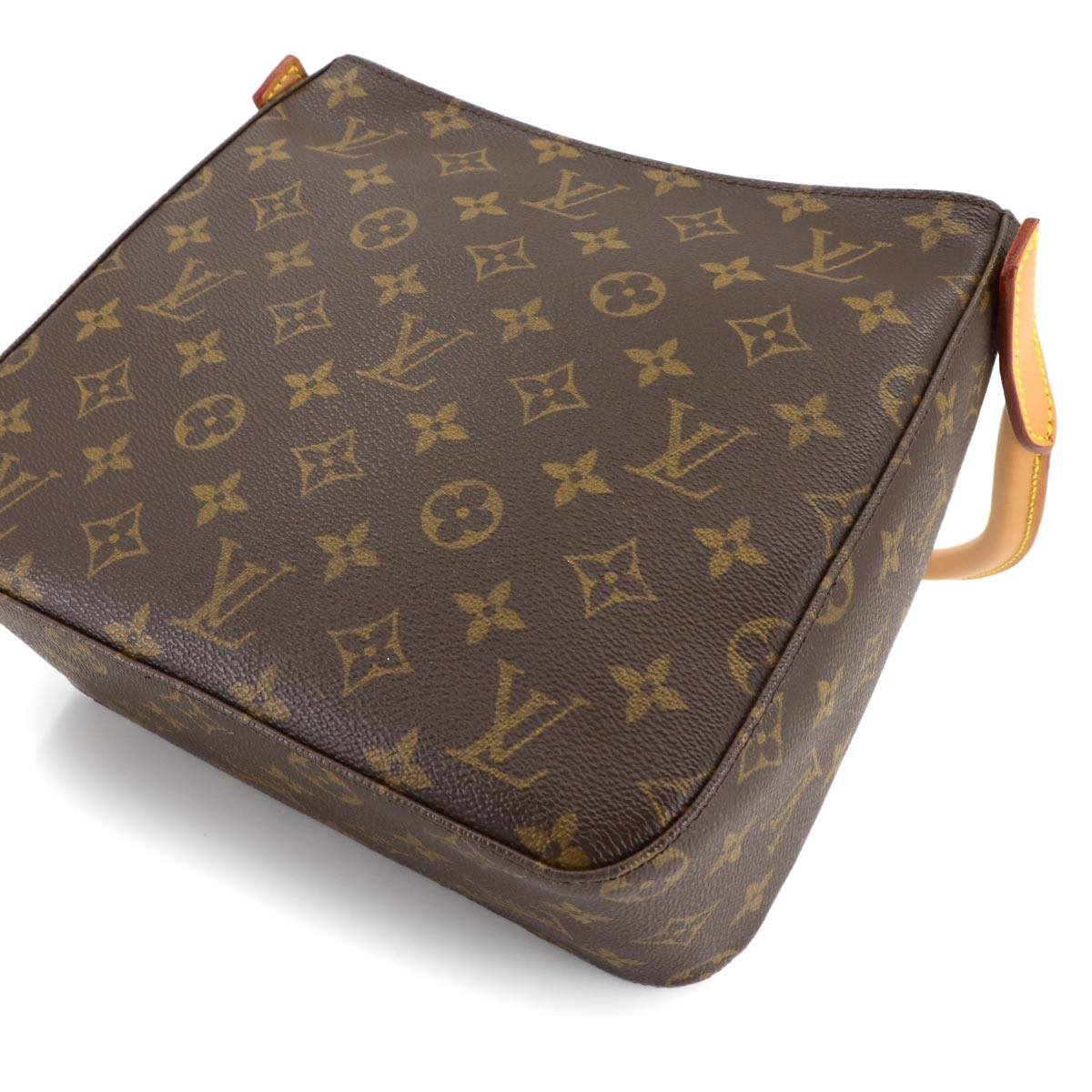 Monogram Looping MM Shoulder Bag Brown M51146 Purse