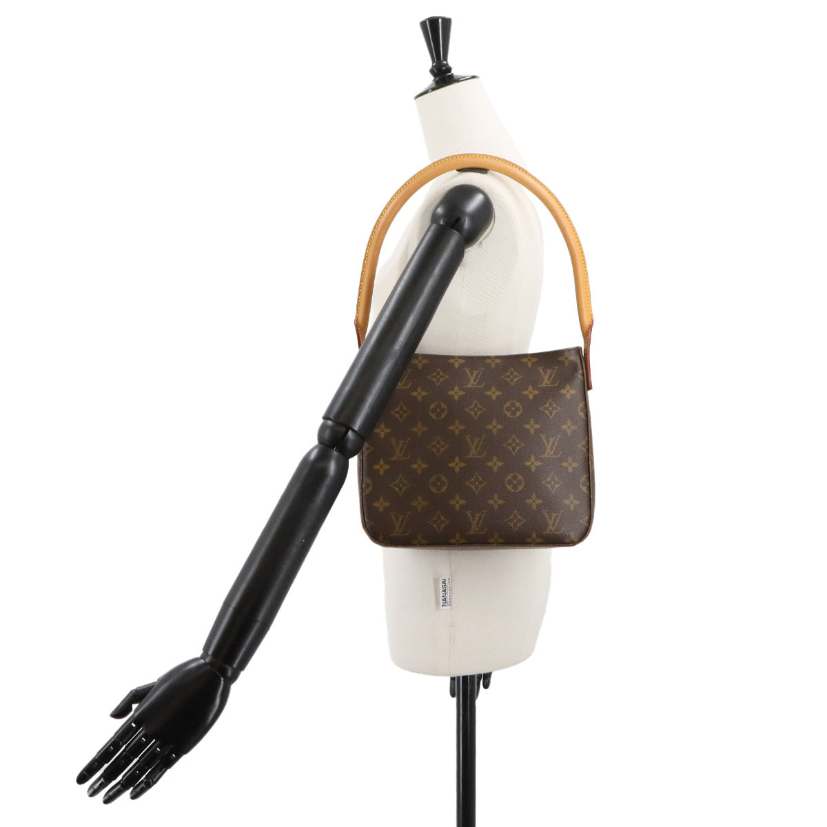 Monogram Looping MM Shoulder Bag Brown M51146 Purse