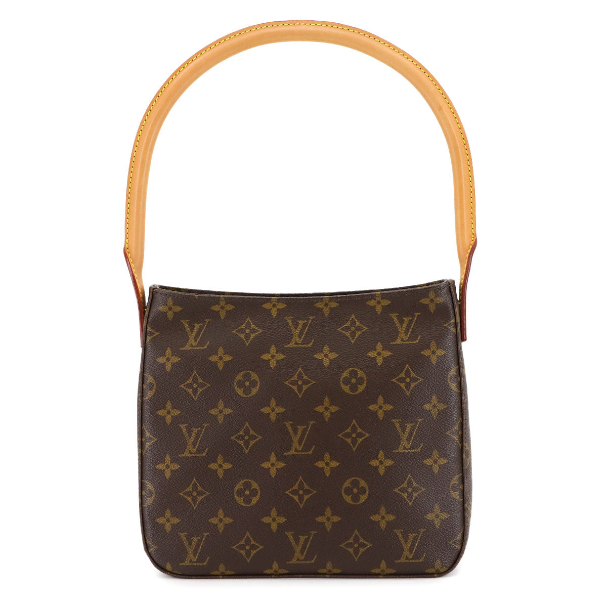 Monogram Looping MM Shoulder Bag Brown M51146 Purse