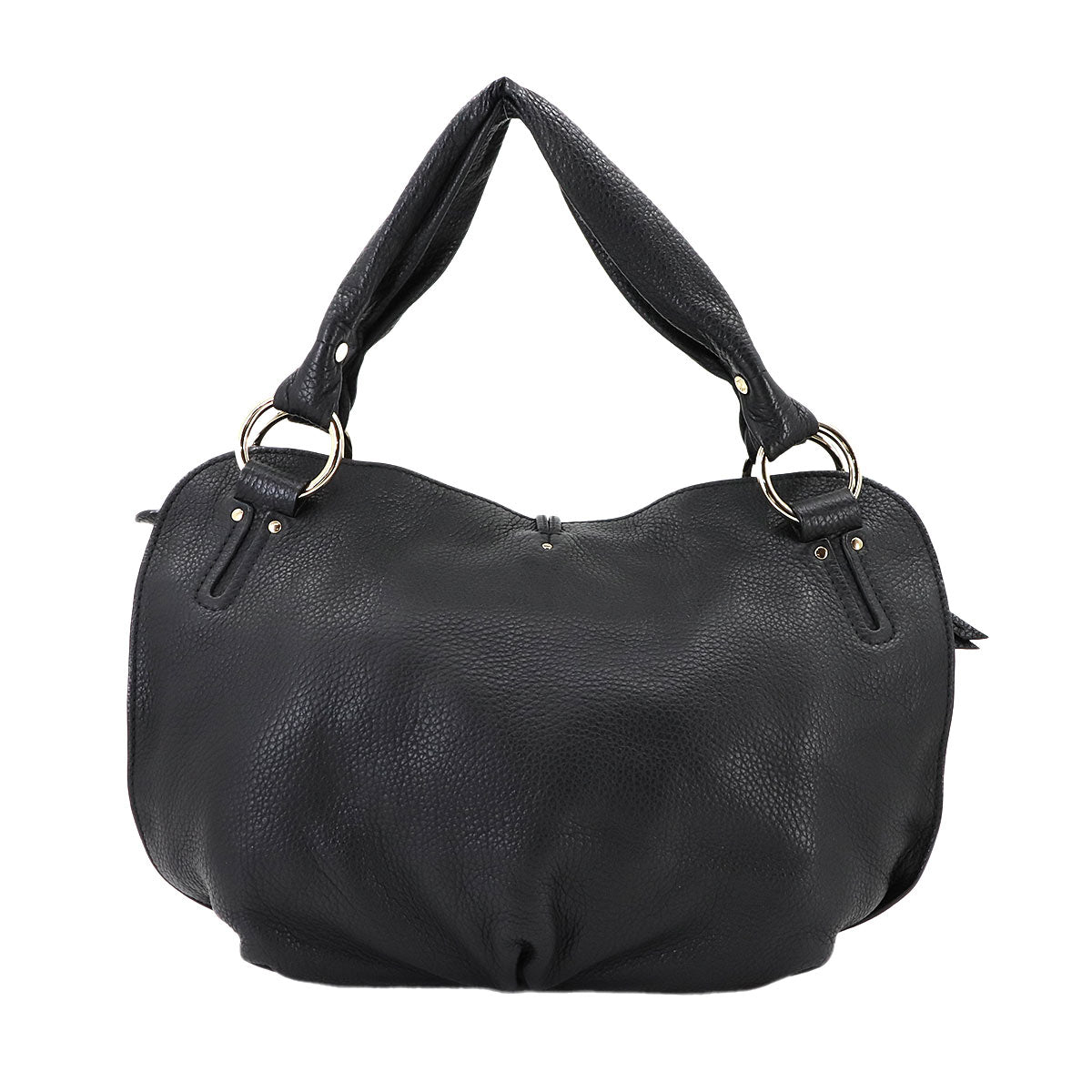 Bittersweet Hand Bag Leather Black Purse