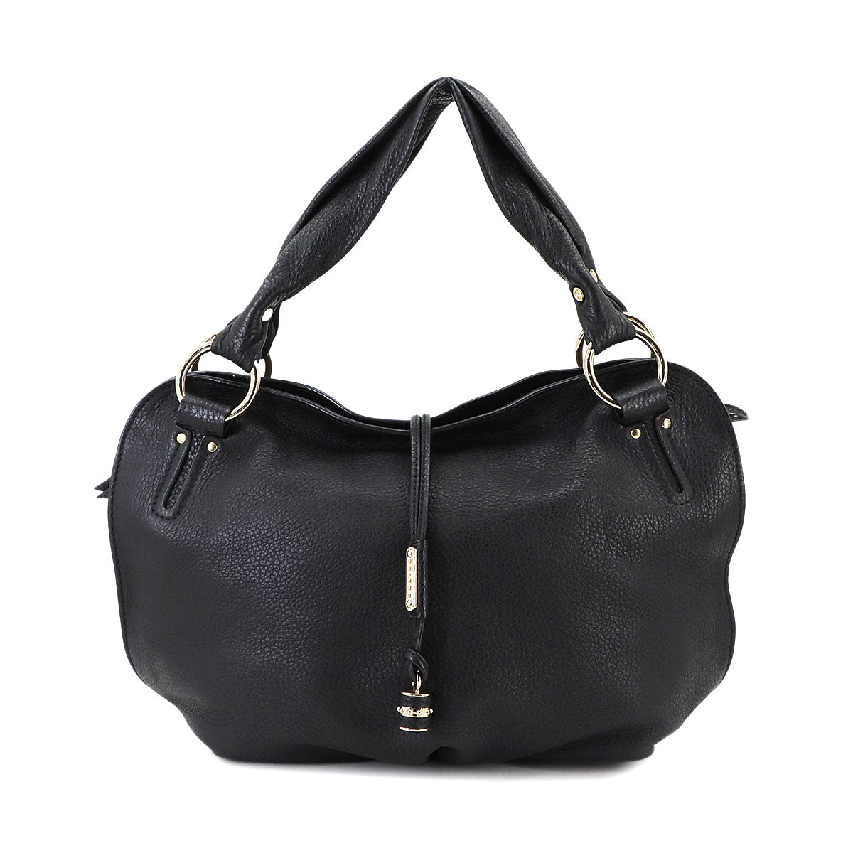 Bittersweet Hand Bag Leather Black Purse