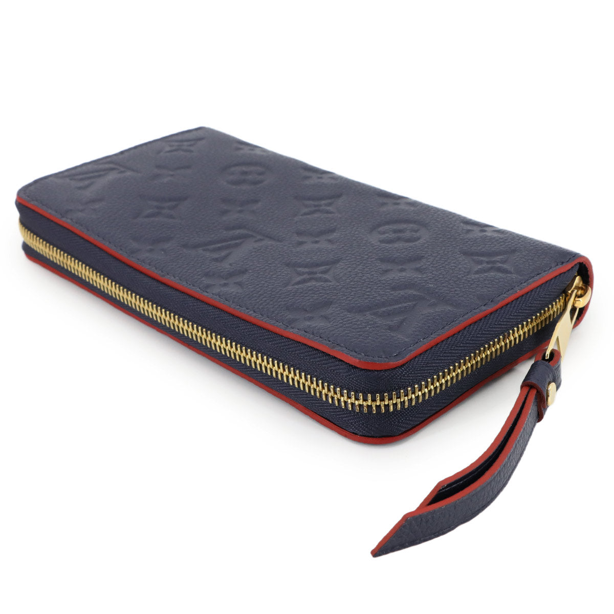 Monogram Empreinte Zippy Wallet Marine Rouge M62121
