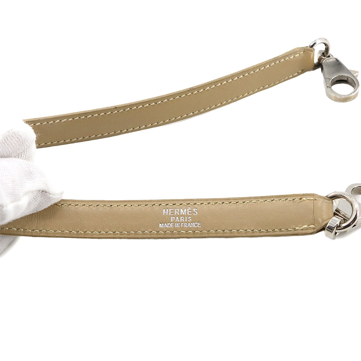 Shoulder strap Box Calf Leather Poussiere Accessory