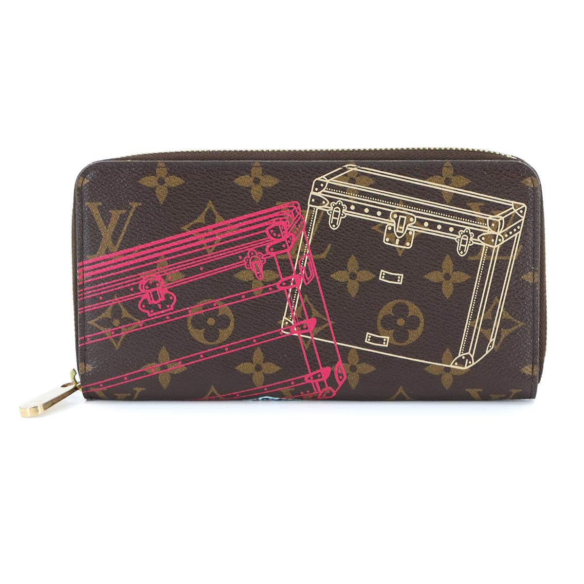 Monogram Zippy Wallet Brown M58507 Purse