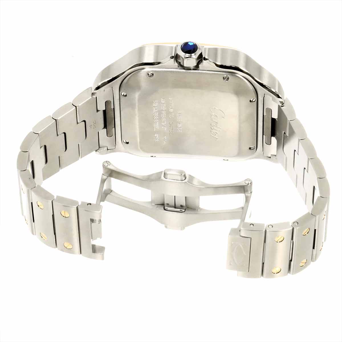 Santos de Cartier XL Chronograph W2SA0008 750 Yellow Gold