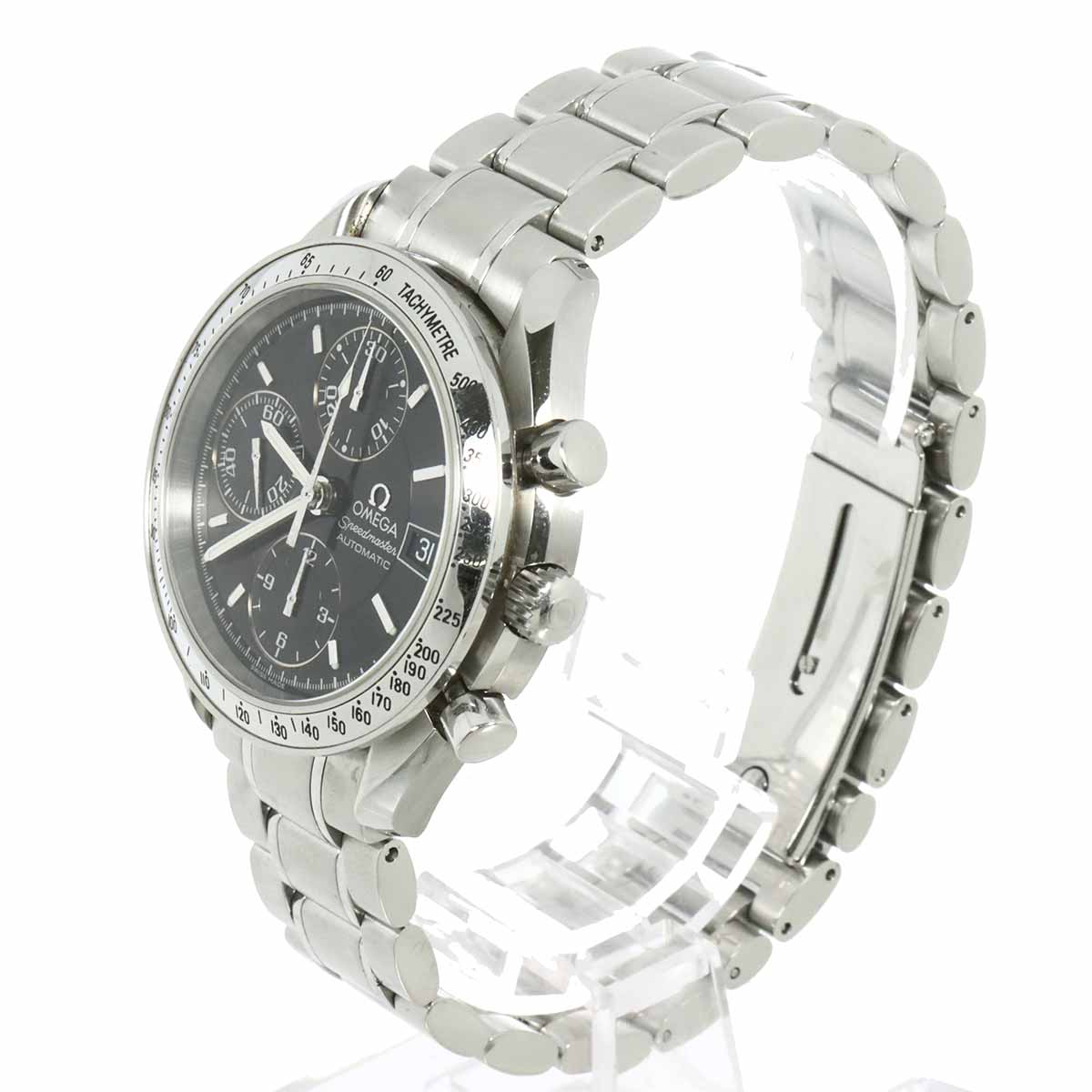 Speedmaster Date 3513.50 Chronograph Automatic Black Dial Mens