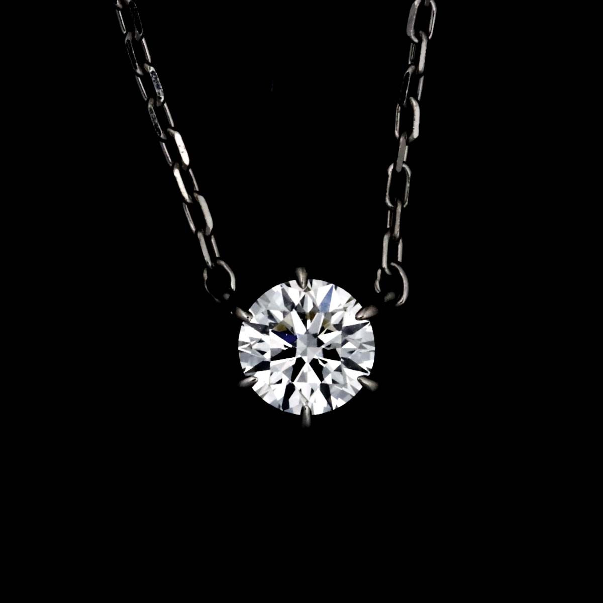 Diamond 0.10ct Necklace Pt
