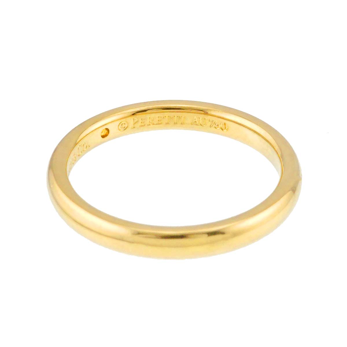 Stacking Diamond 1P Ring 18K Yellow Gold 750 Size7.25-7.5(US)