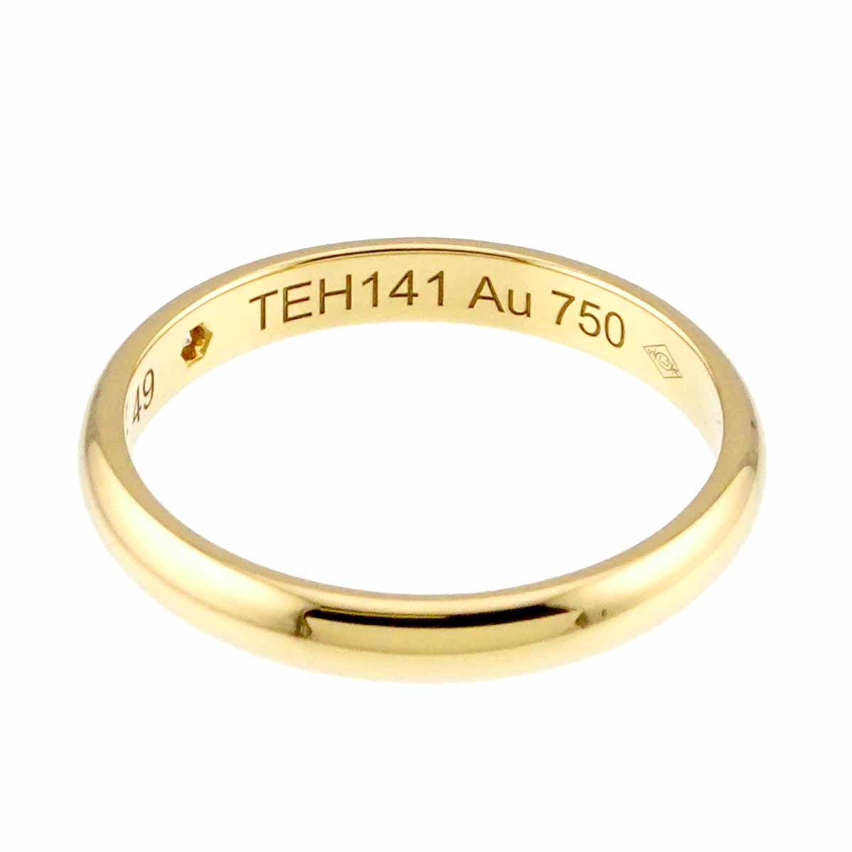 1895 Classic Diamond 1P Ring 18K YG 750 Size49 4.75-5(US)