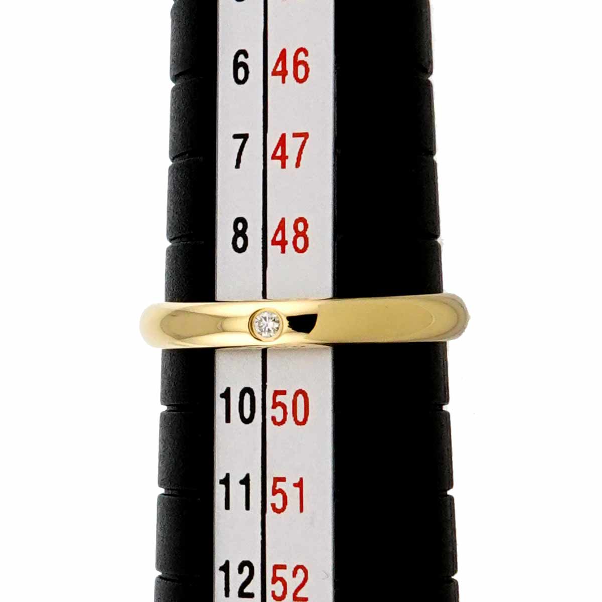 1895 Classic Diamond 1P Ring 18K YG 750 Size49 4.75-5(US)