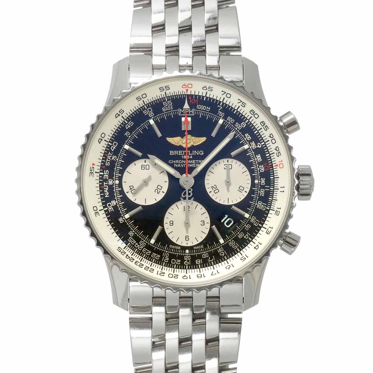 Navitimer B01 Chronograph 43 AB0121 Black Dial Automatic