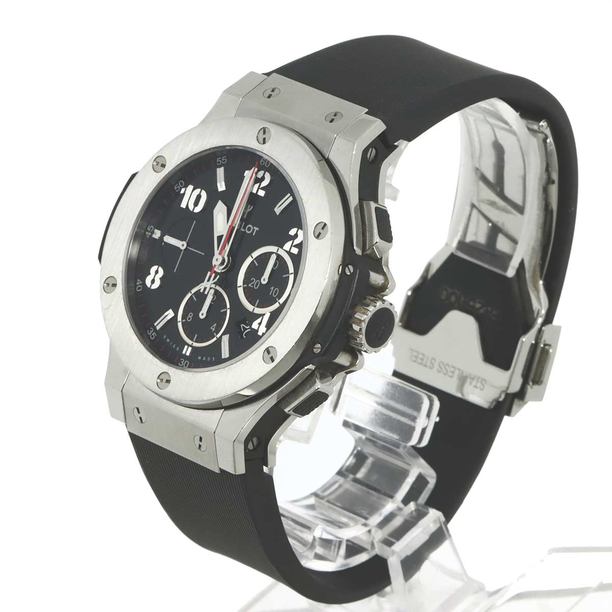 Big Bang Steel 301 SX 130 RX Black Dial Mens Watch