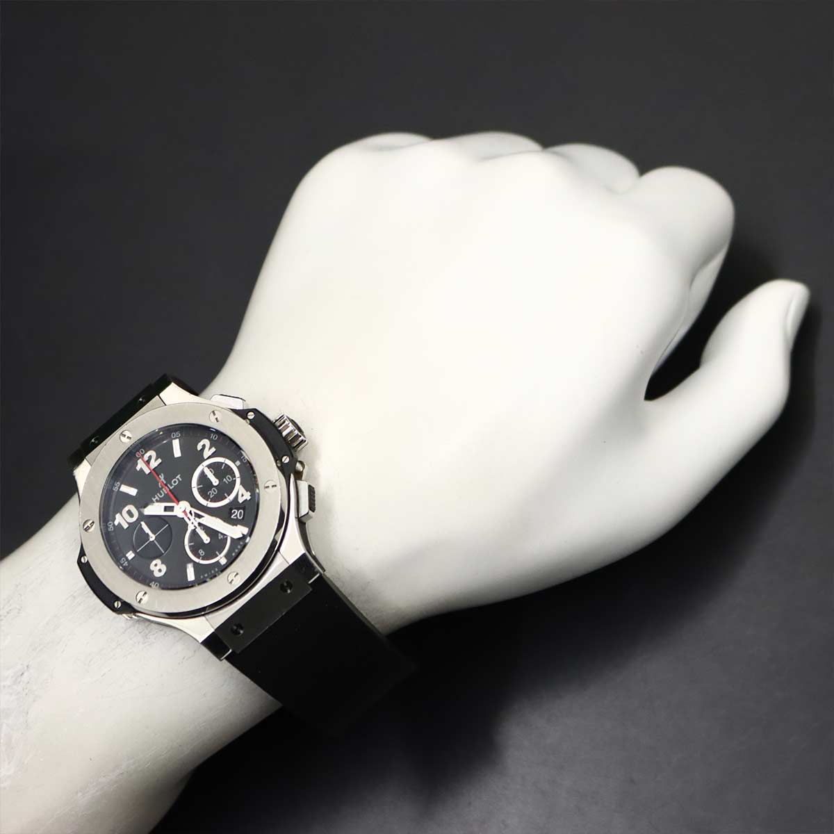 Big Bang Steel 301 SX 130 RX Black Dial Mens Watch