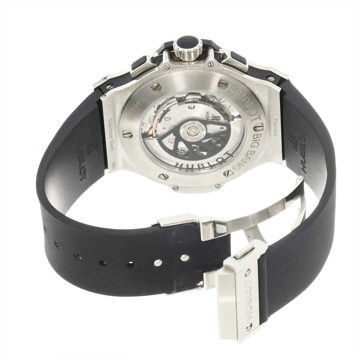 Big Bang Steel 301 SX 130 RX Black Dial Mens Watch