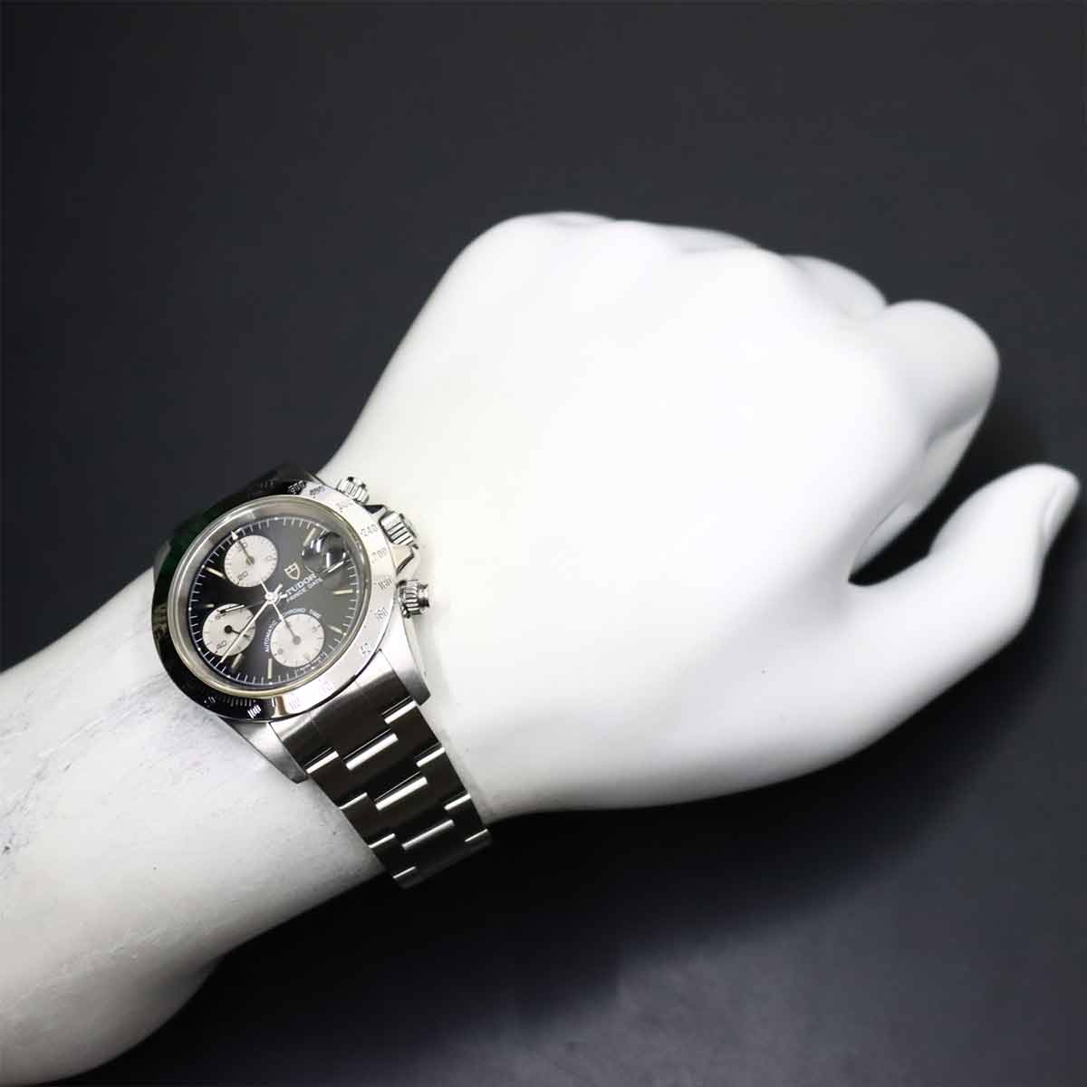 Chrono Time Prince Date 79280 Date Automatic Black Dial Mens