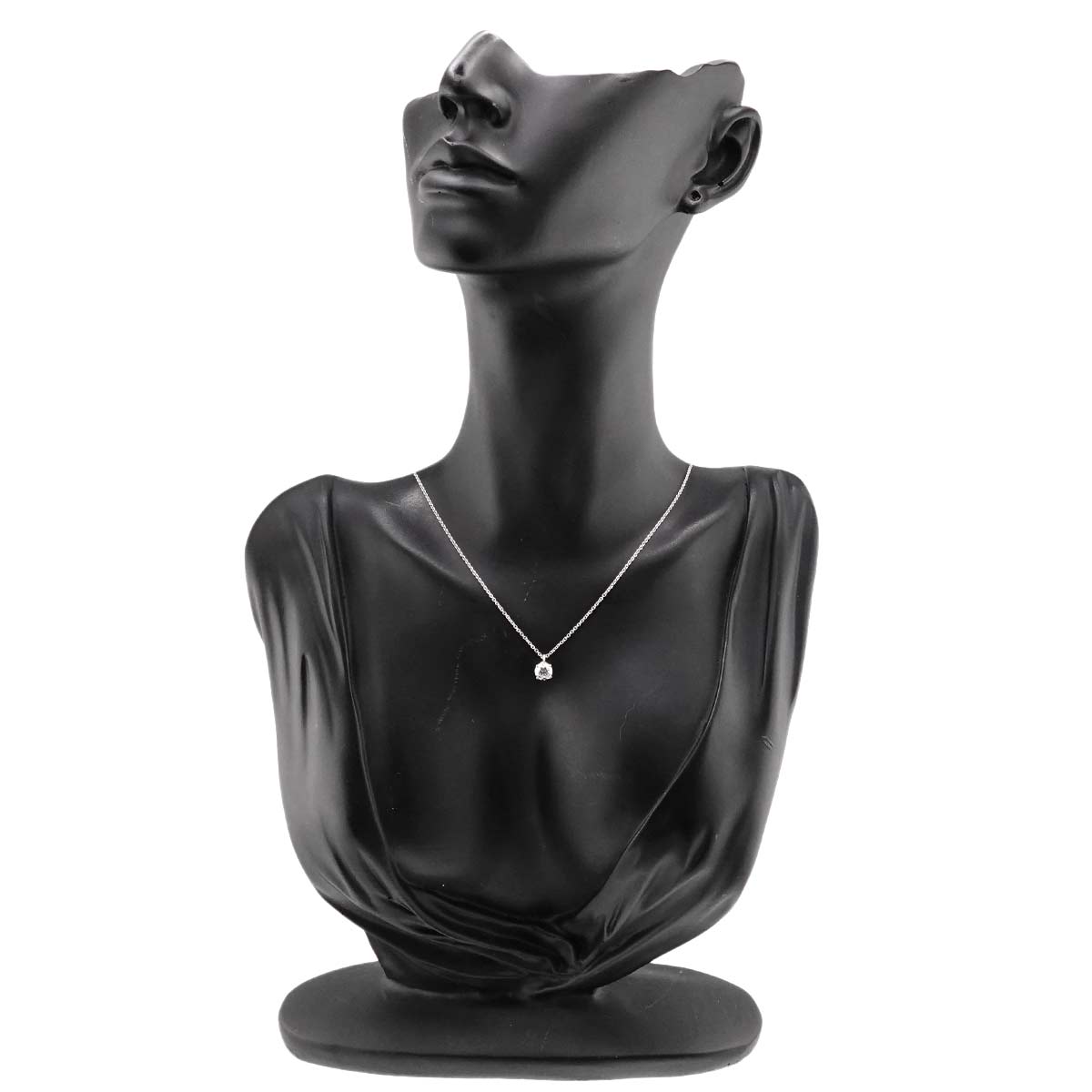 Solitaire Diamond Necklace Platinum