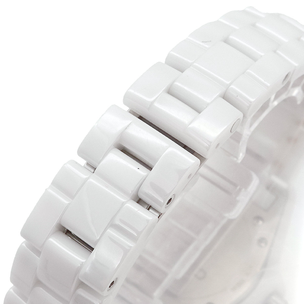 J12 33mm Pink Light H4863 Ceramic 8P Diamond Ladies Watch