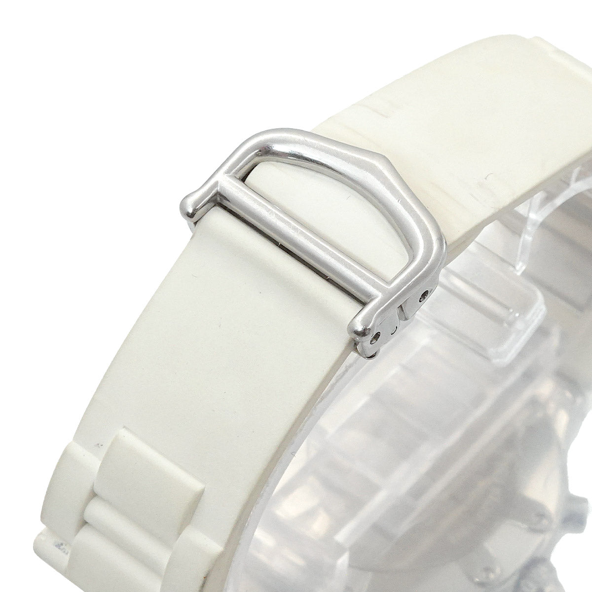 Must 21 Chronoscaph W10184U2 Date Quartz White Dial Mens