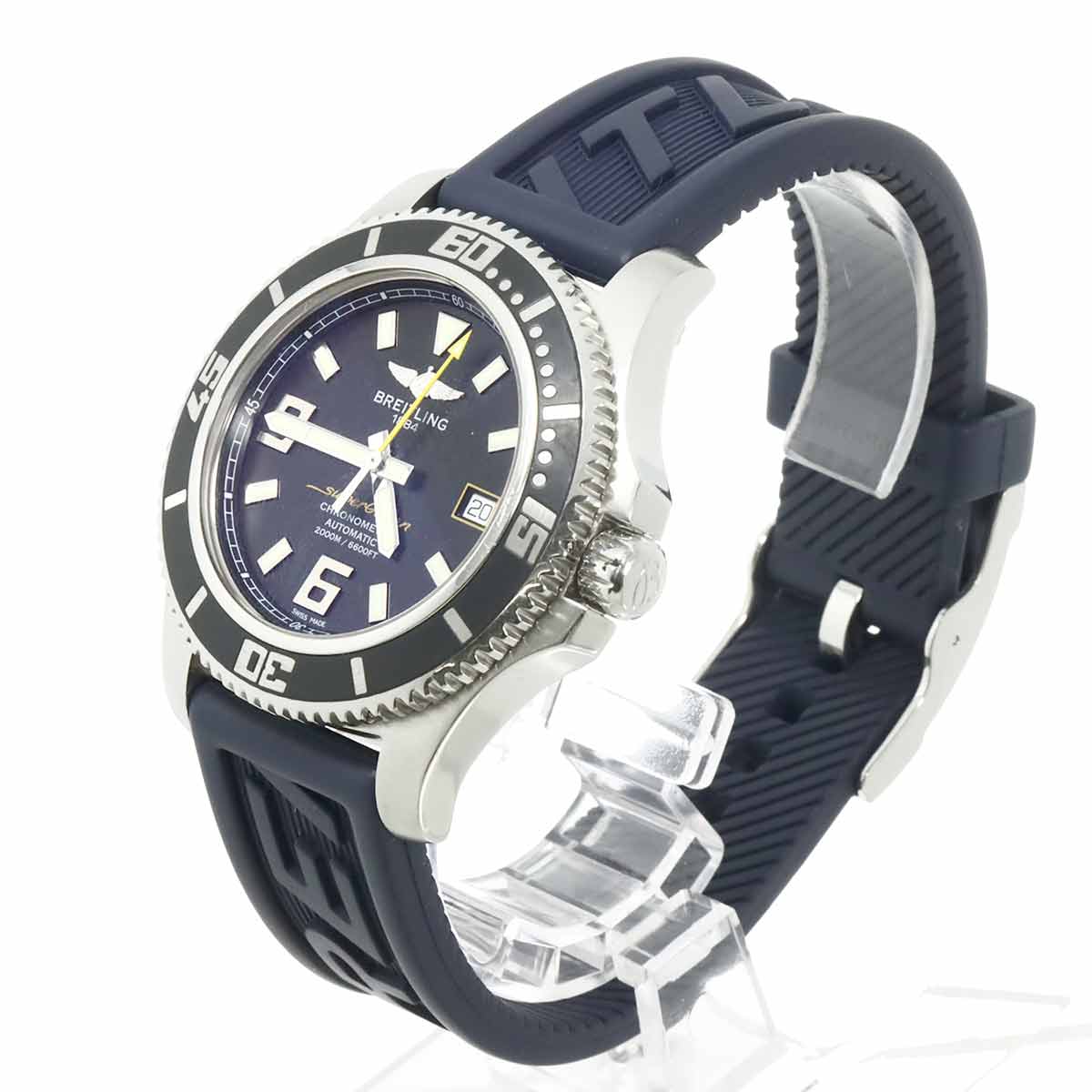 Super Ocen 44 A17391 Black Dial Automatic Mens Watch