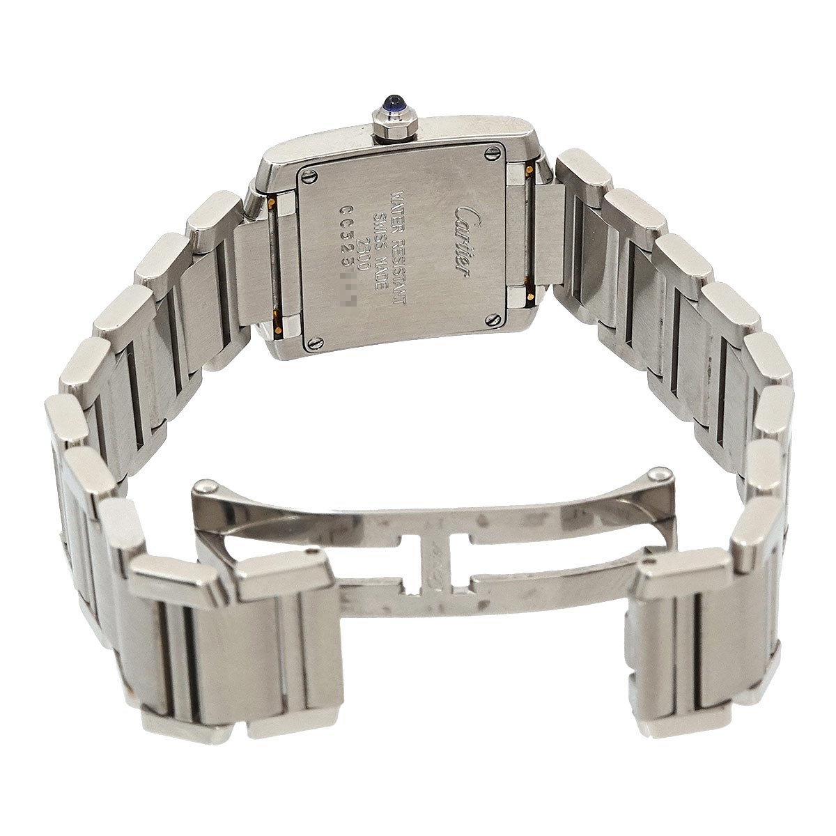 Tank Francaise SM W51008Q3 Quartz Cream Dial Ladies Watch