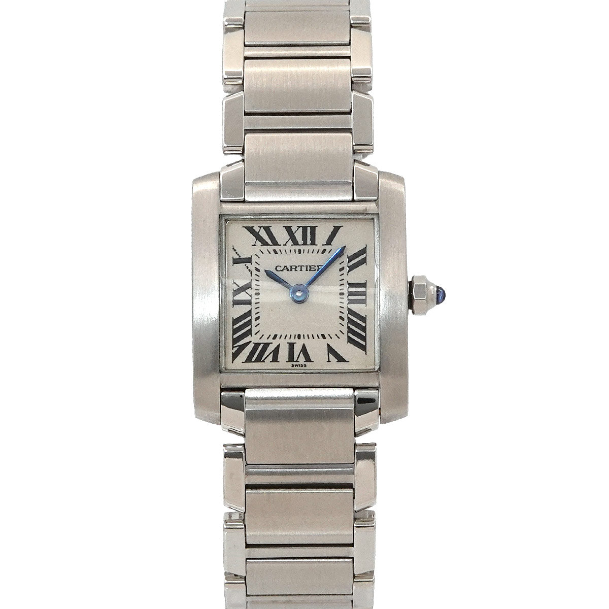 Tank Francaise SM W51008Q3 Quartz Cream Dial Ladies Watch