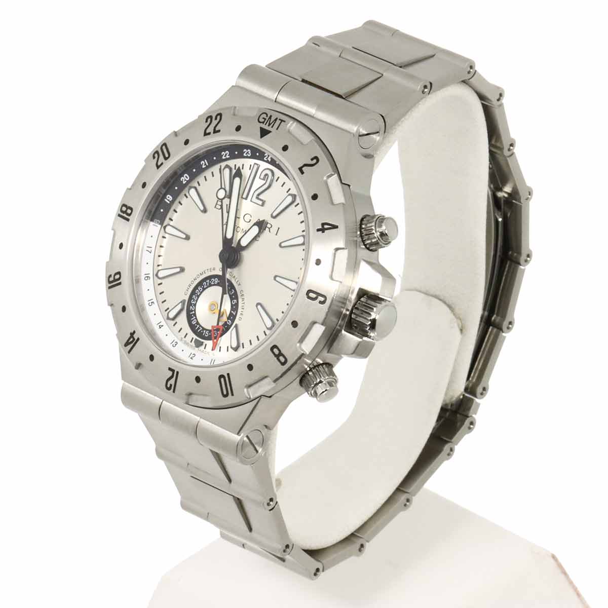 Diagono Professional GMT GMT40S Automatic Silver Dial Mens