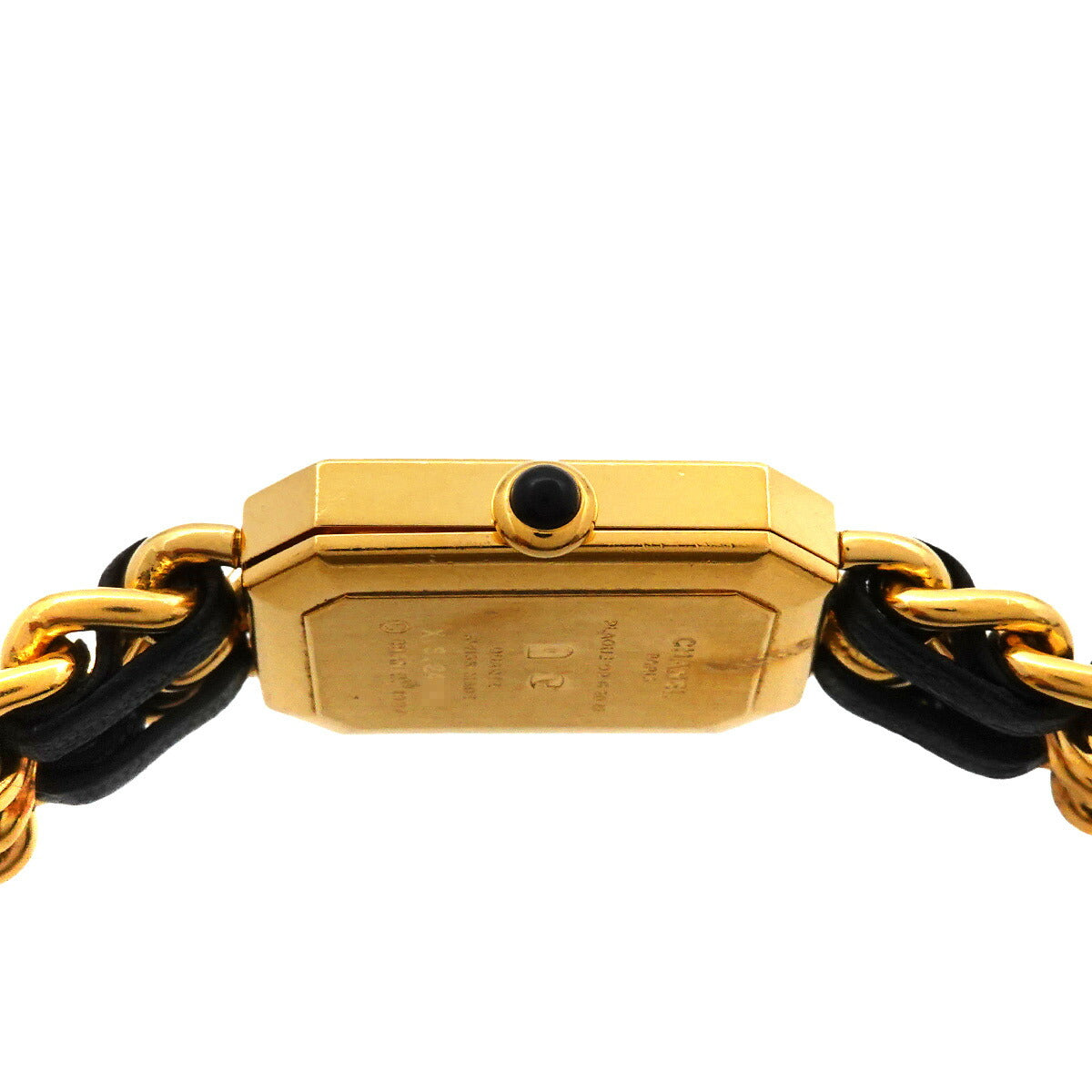 Premiere Size M H0001 Vintage Quartz Black Dial Ladies Watch