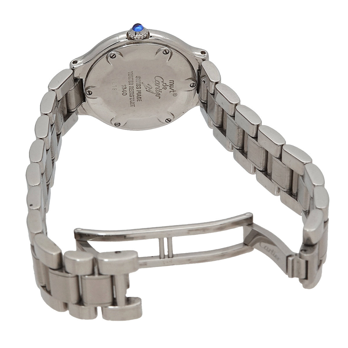 Must 21 W10109T2 Quartz Silver Dial Ladies Watch