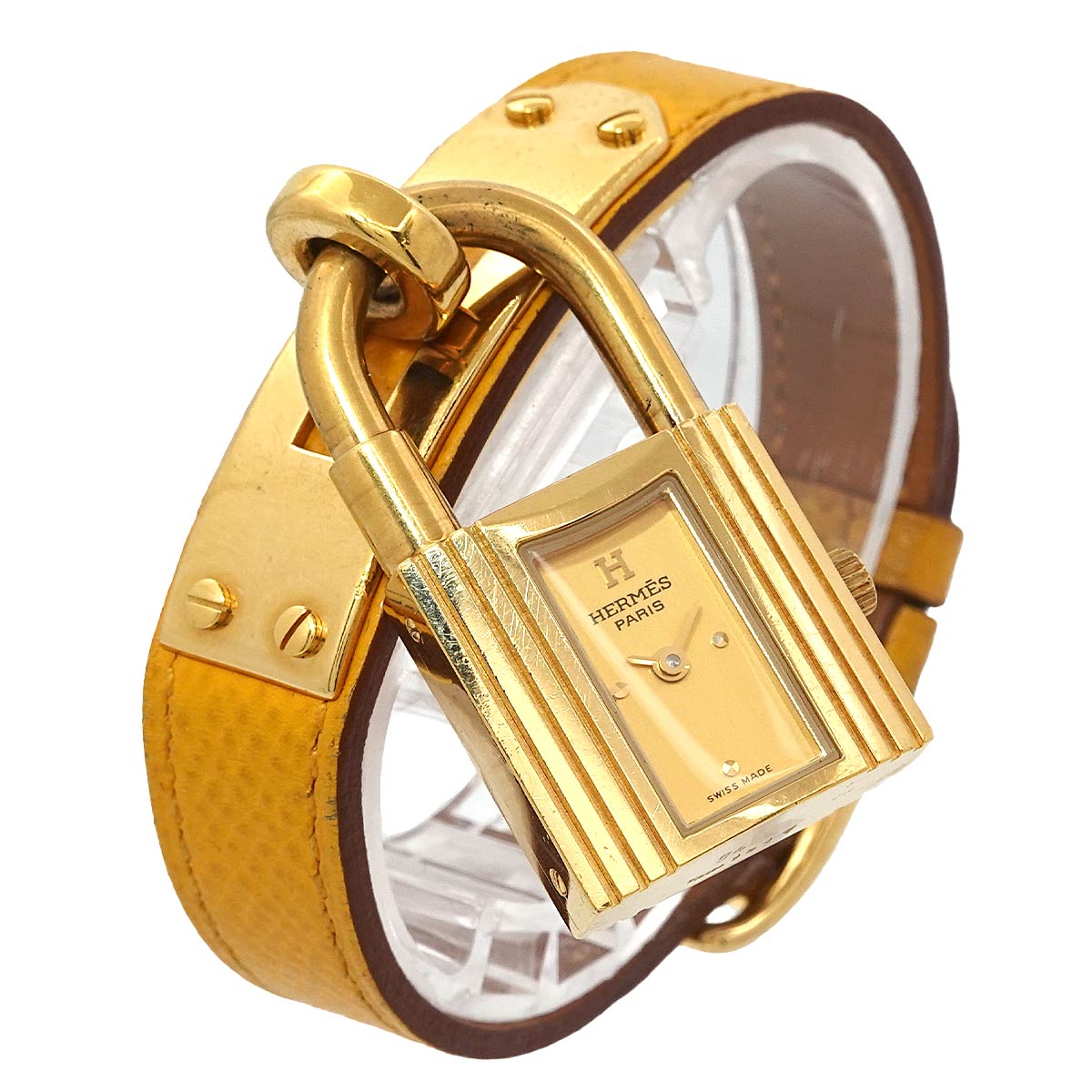 Kelly Watches Quartz Gold Dial Vintage Cadena Ladies Watch