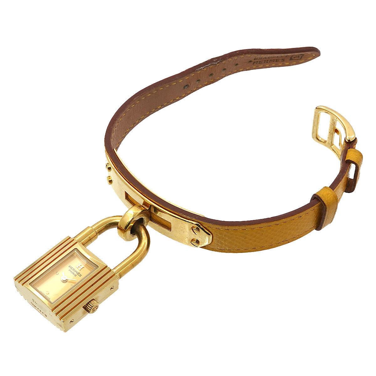 Kelly Watches Quartz Gold Dial Vintage Cadena Ladies Watch