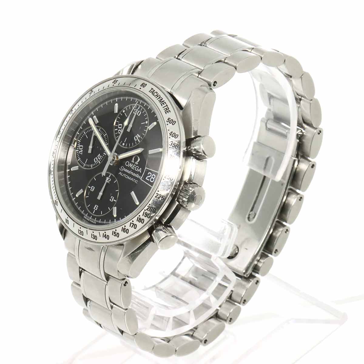Speedmaster Date 3513.50 Chronograph Automatic Black Dial Mens