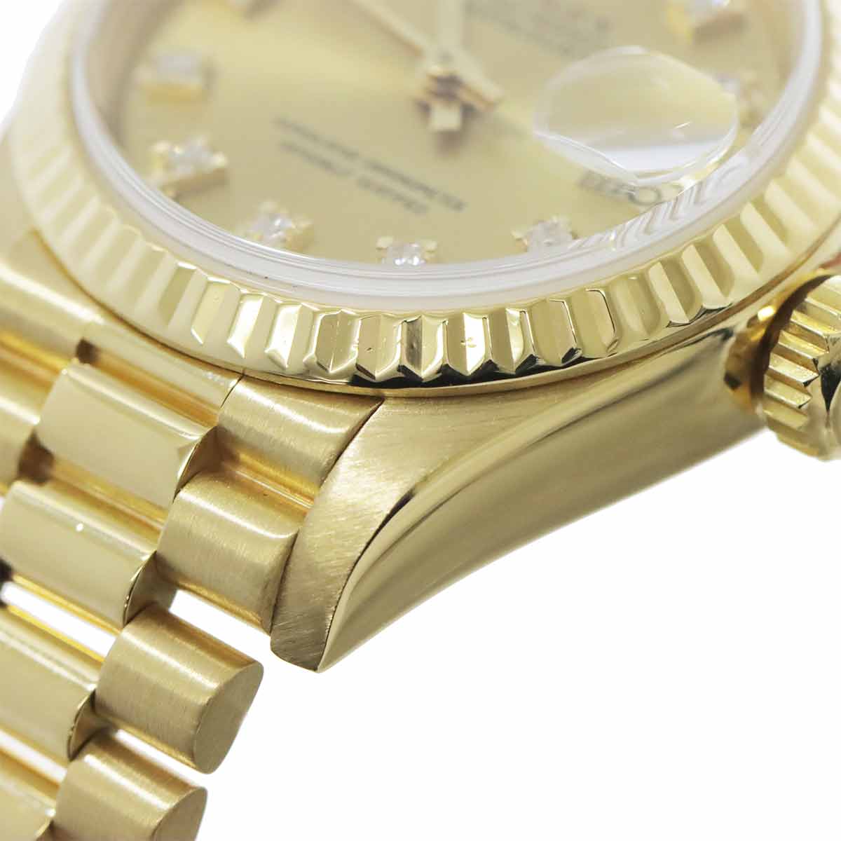 Datejust 69178G Serial L 750 YG 10P Diamond Gold Dial Ladies