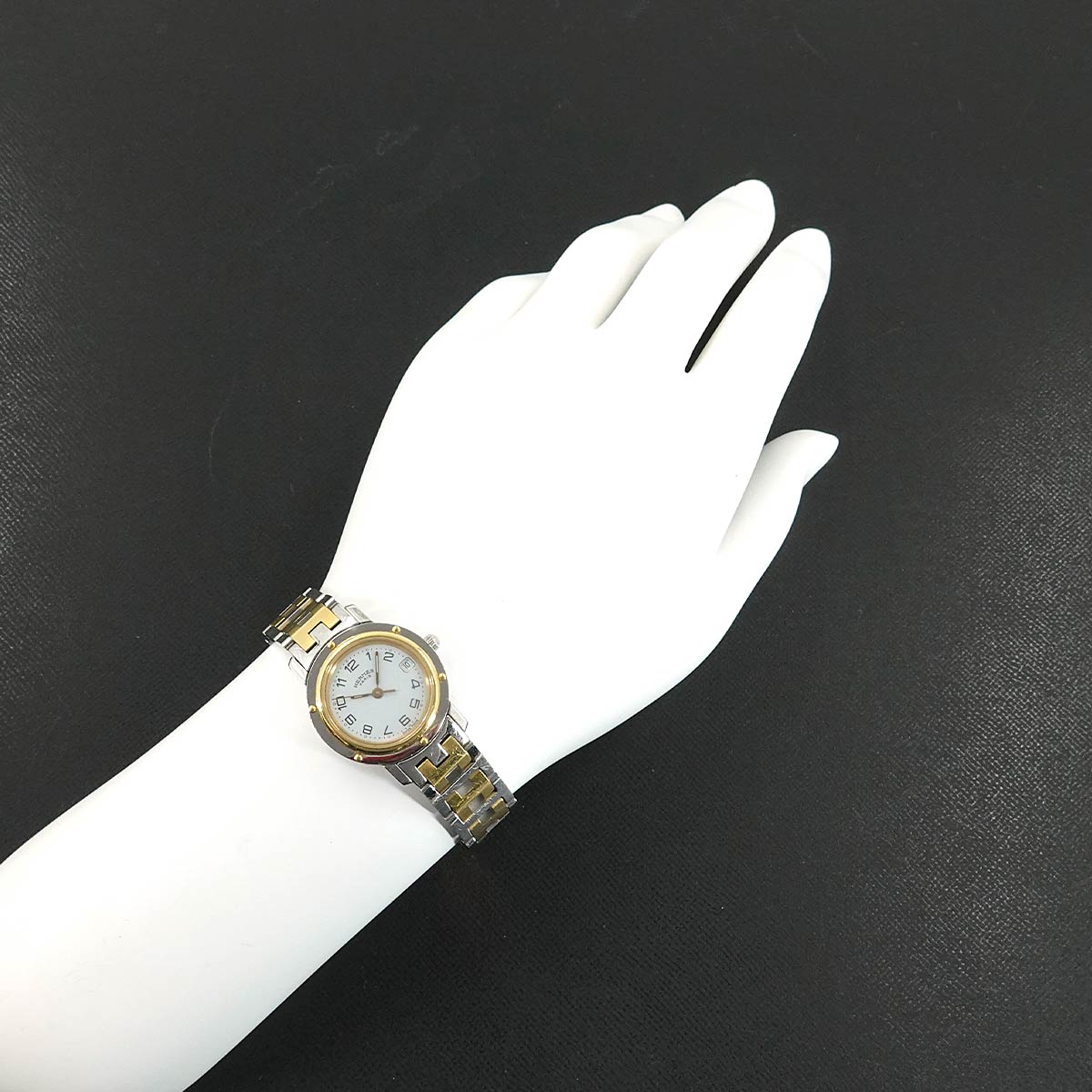 Clipper CL4 220 Quartz Date White Dial Ladies Watch