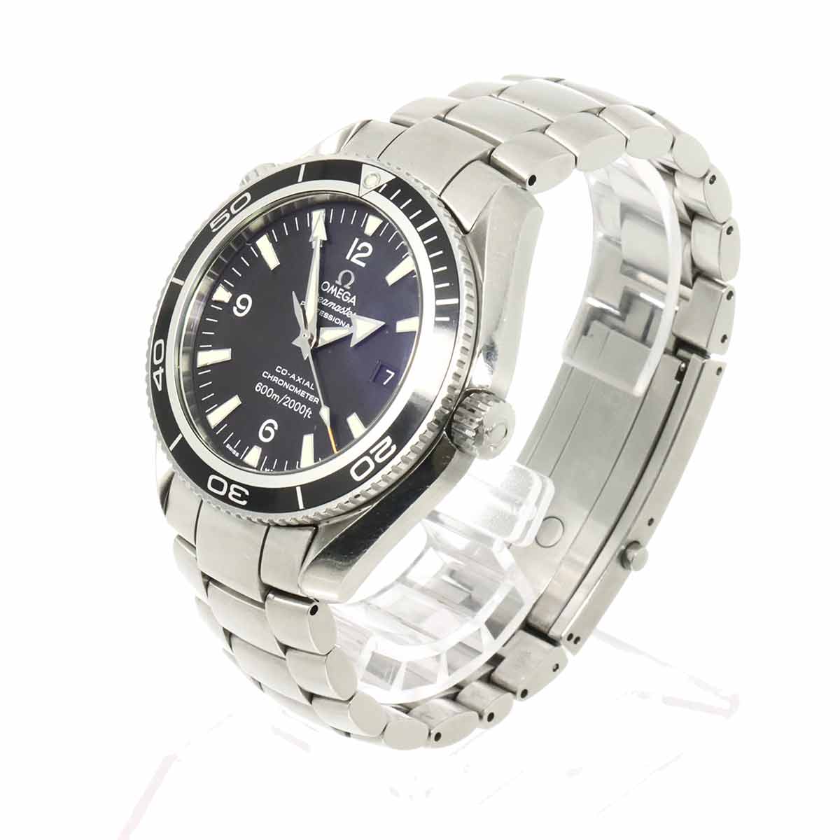Seamaster Planet Ocean 2201 50 Automatic Date Black Dial Mens