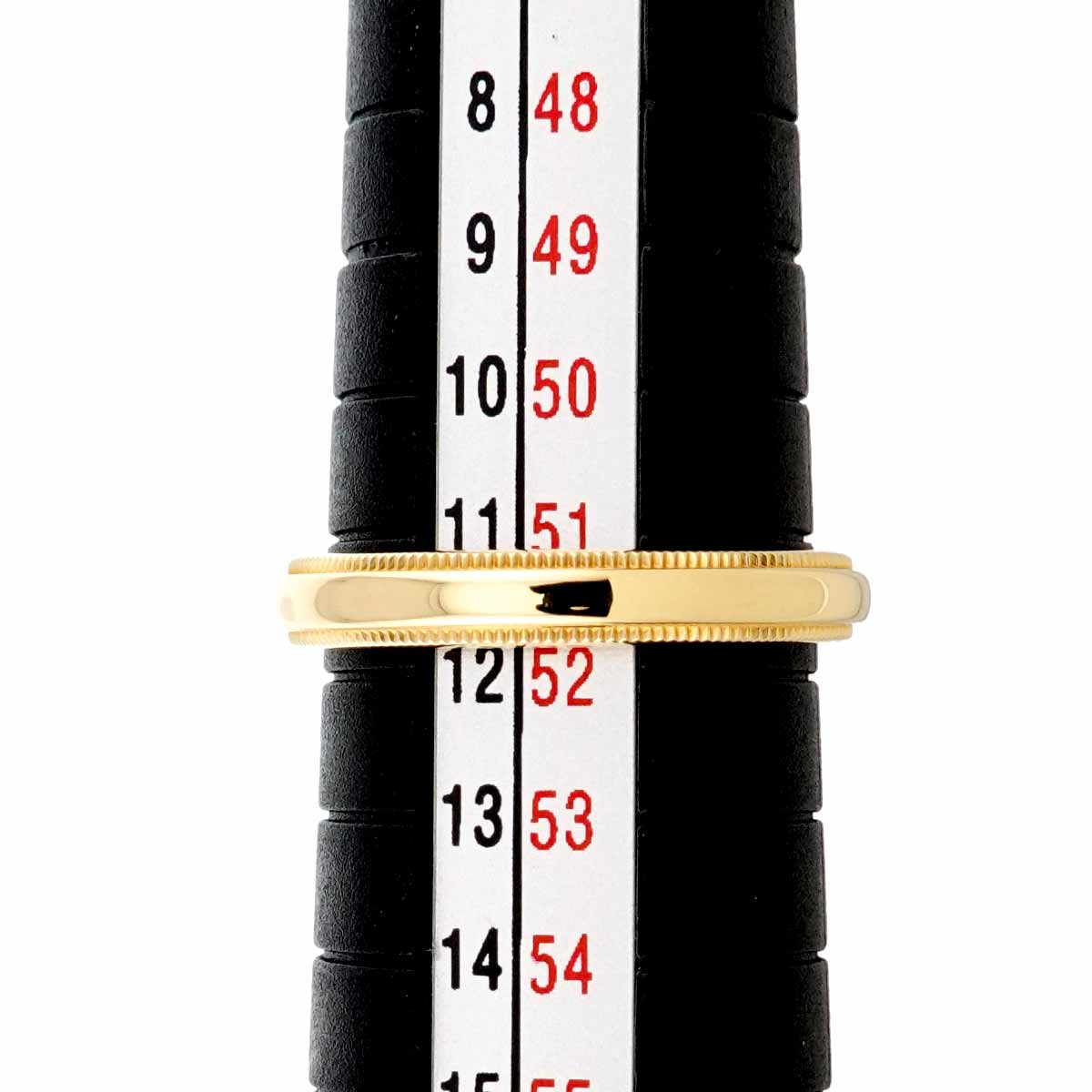 Milgrain Band Ring 18K YG 750 Size5.75-6(US)