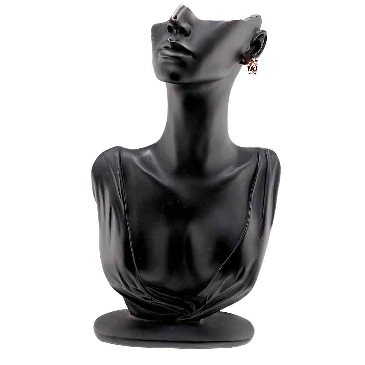 Diamond 0.02ct 18K PG 750 Earring Pierced One piece only