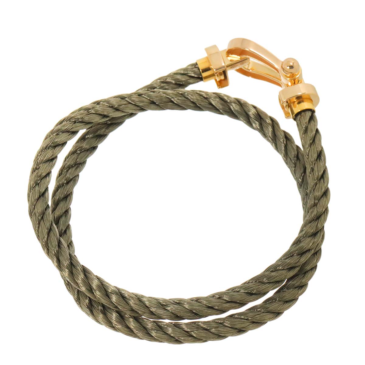 Force 10 Bracelet LM 18K Pink Gold 750 Steel size16