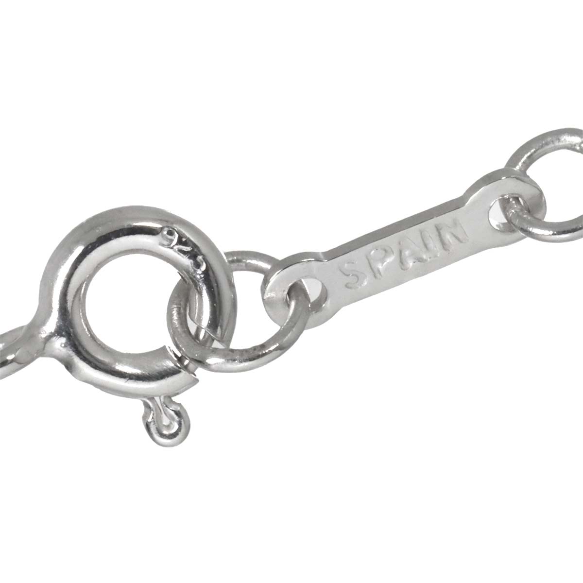 Open Heart Necklace Silver 925