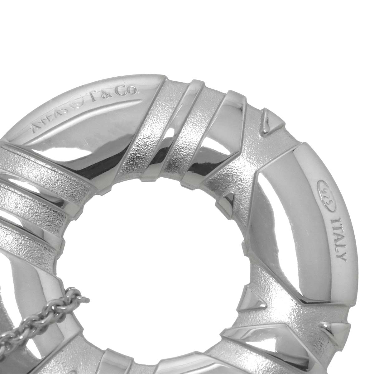 Atlas Circle Necklace SV 925 Silver