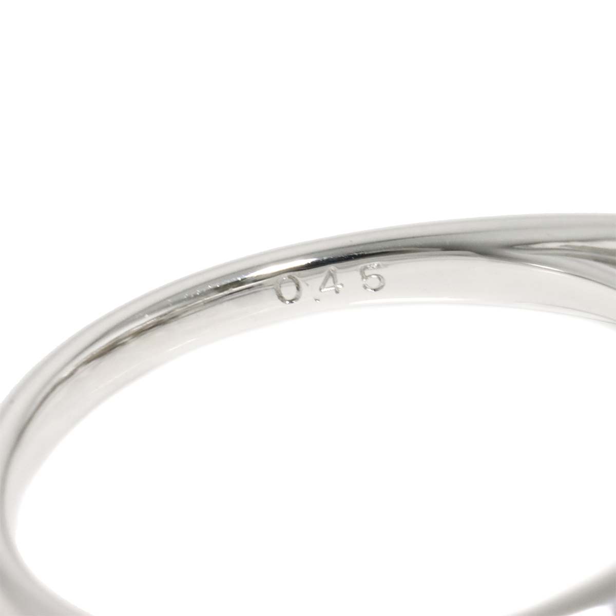 South Sea pearl Diamond 0.45ct Ring 18K WG Size5.5-5.75US