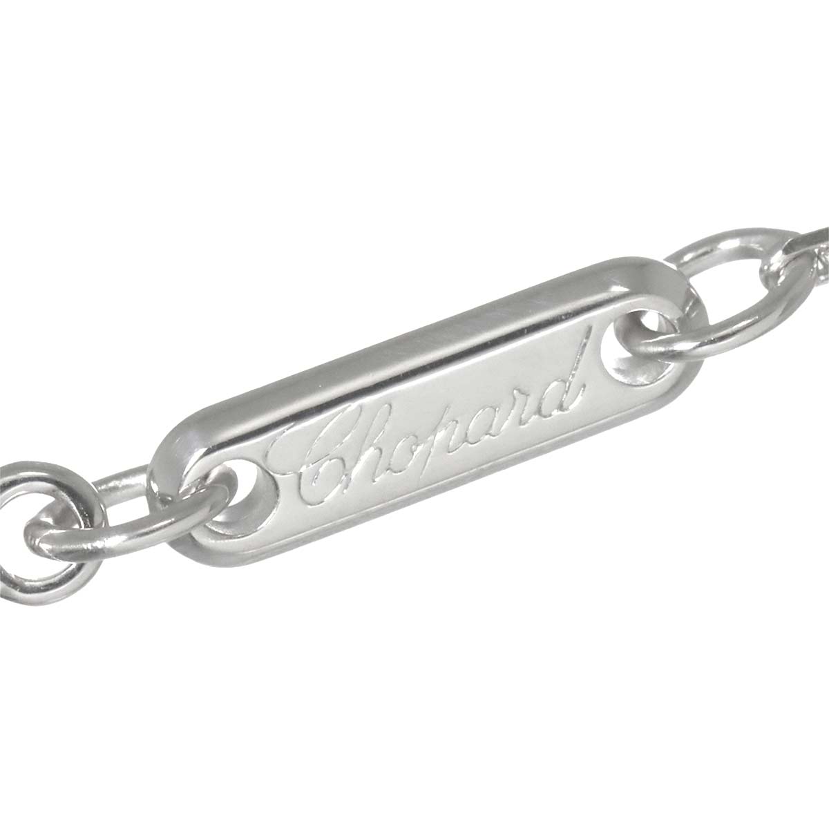 Happy Diamond Bubble Necklace 18K WG 750