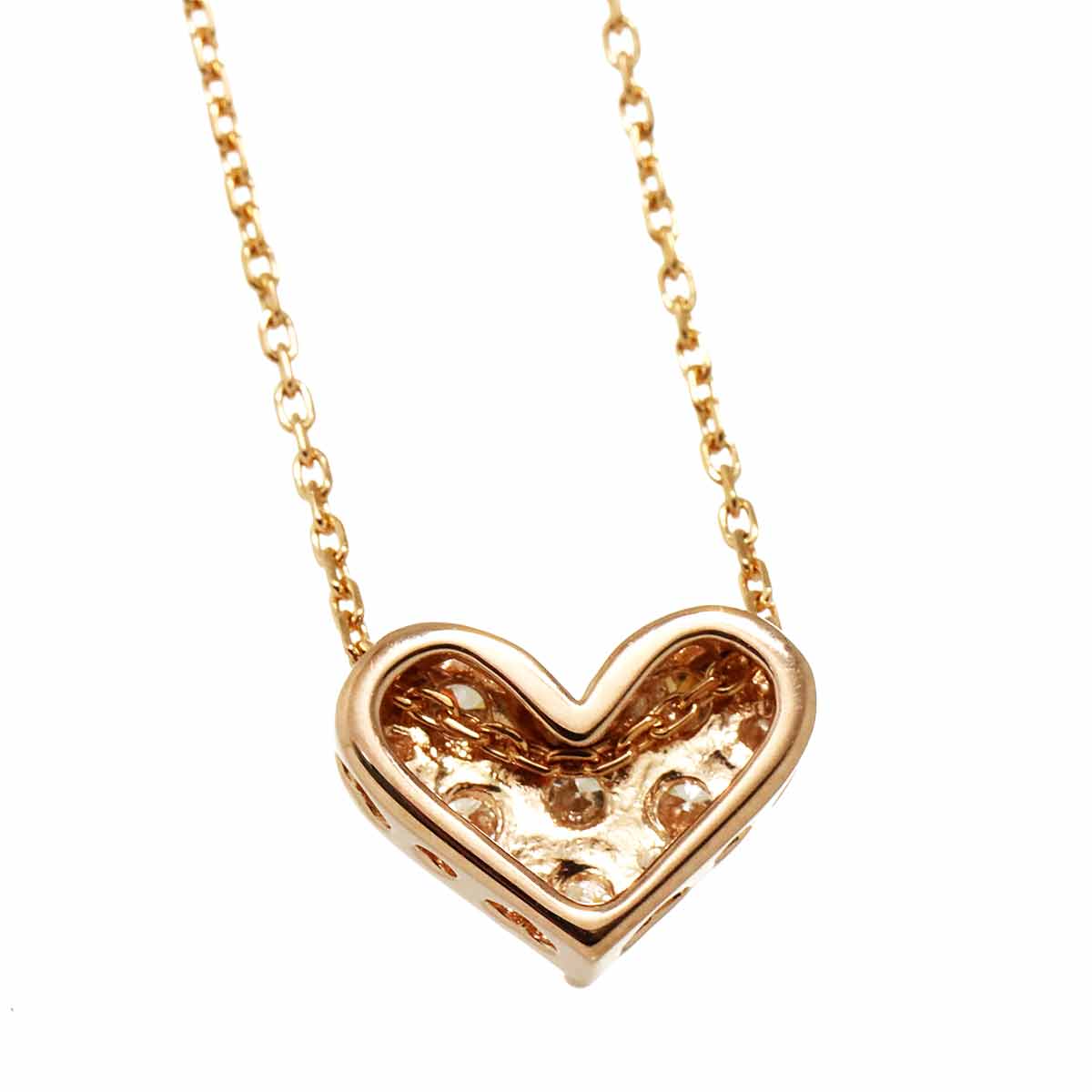 Diamond 0.20ct Necklace 18K PG 750