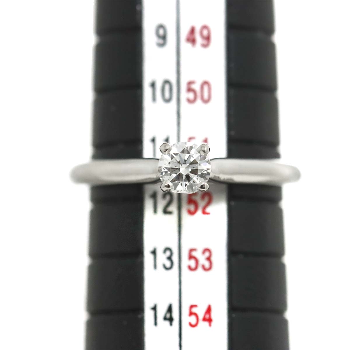 Diamond 0.28ct E/VS1/3EX Ring Platinum size52 6(US)