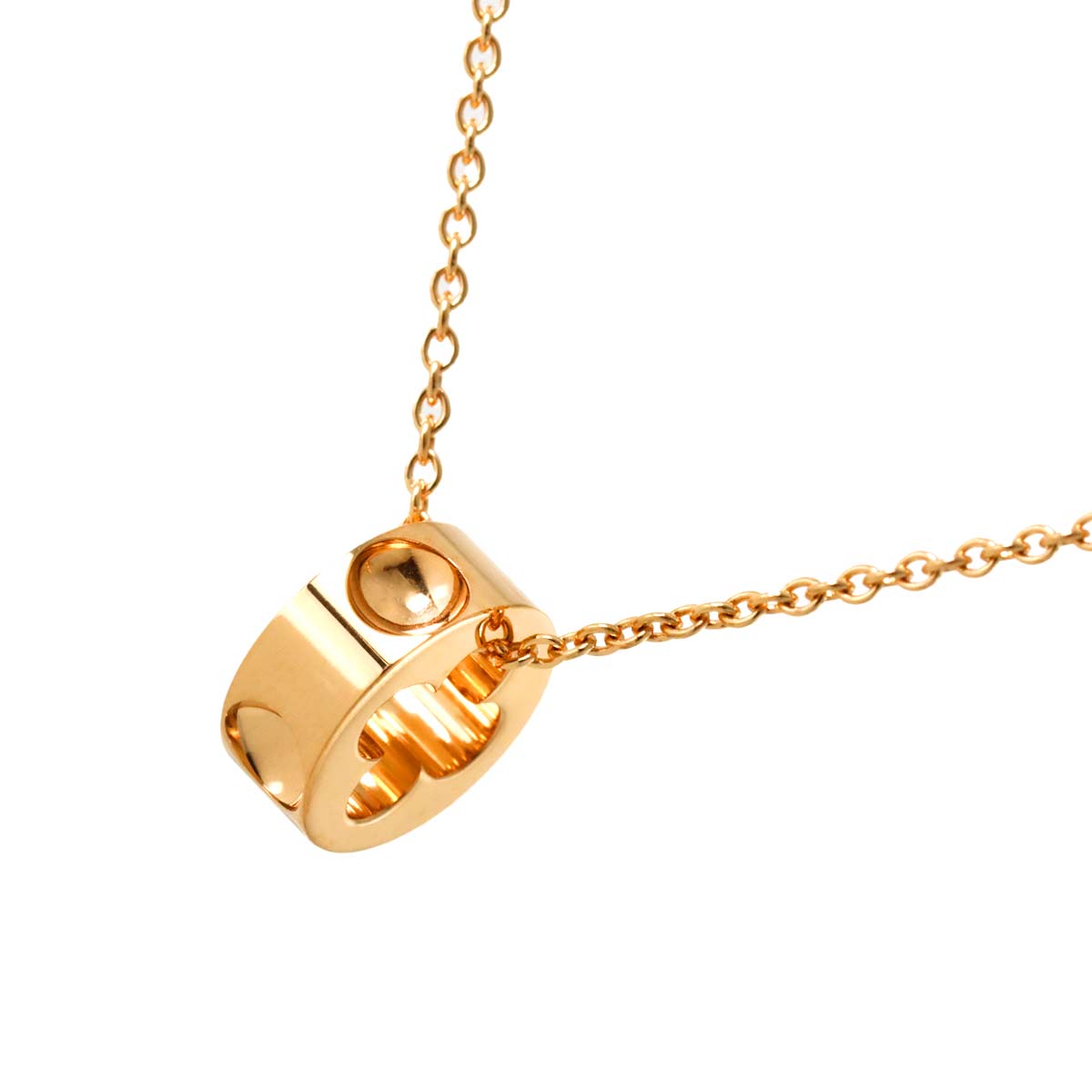 PandanTiff Empreinte Necklace 18K PG 750