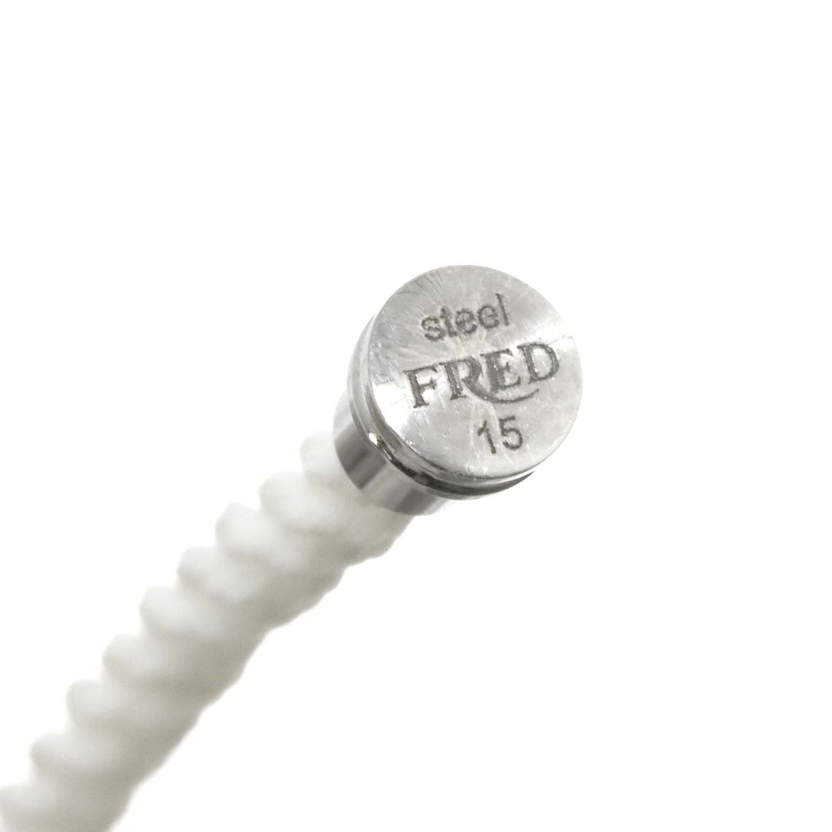 Force 10 Half Diamond Bracelet MM 18K WG 750 Steel size15