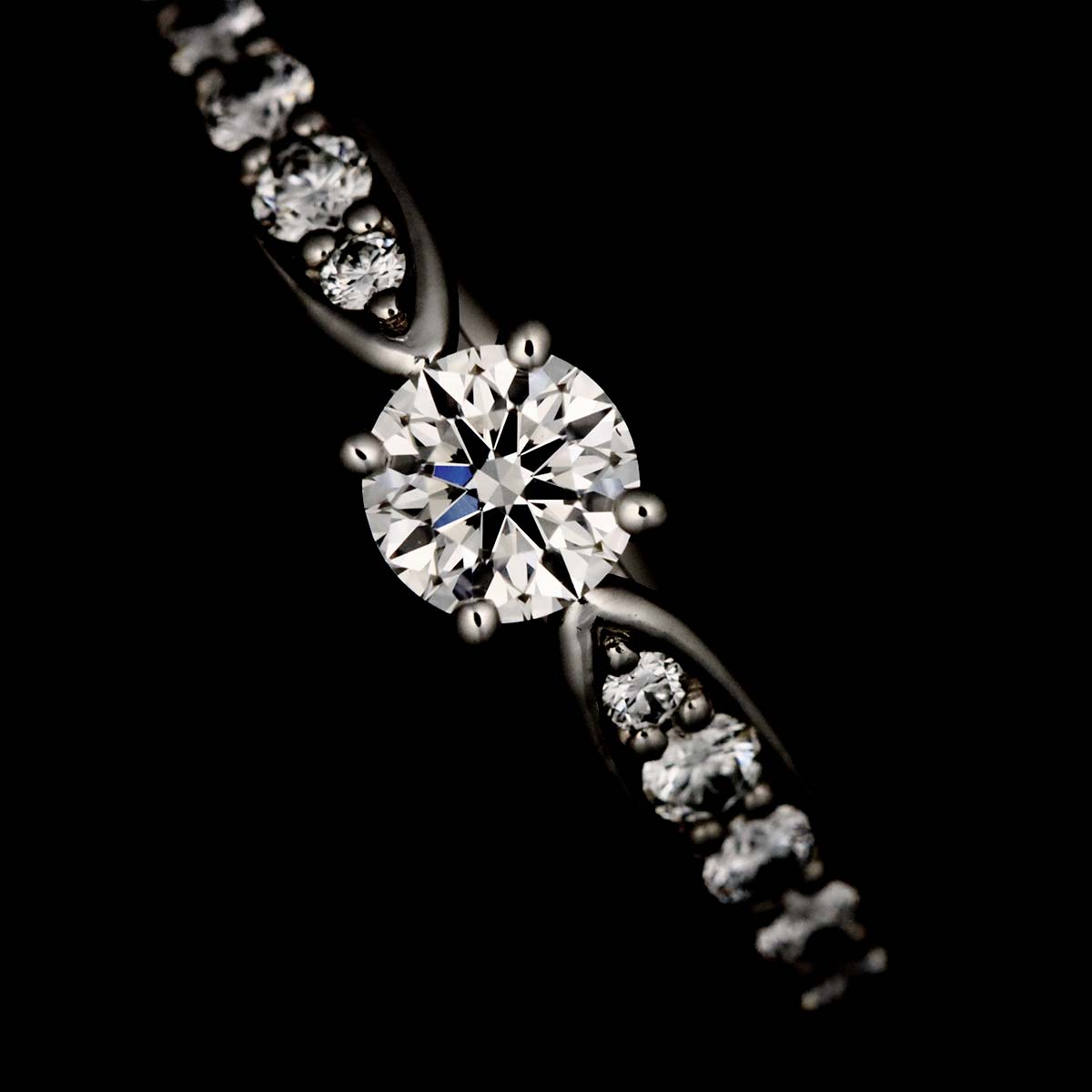 Harmony Diamond 0.18ct Ring Pt Size5.75-6(US)