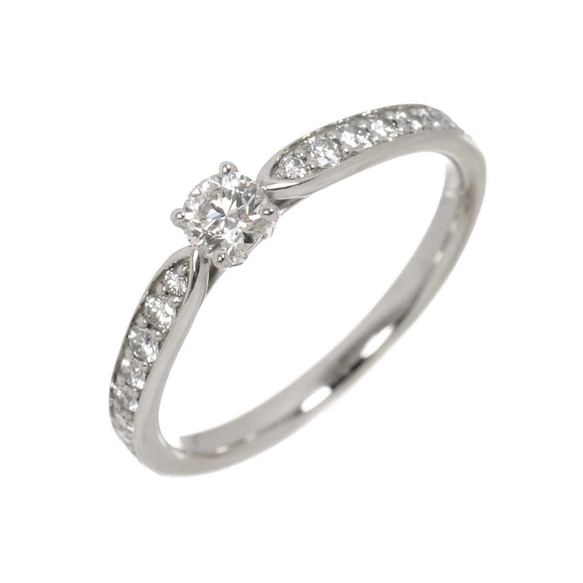 Harmony Diamond 0.18ct Ring Pt Size5.75-6(US)