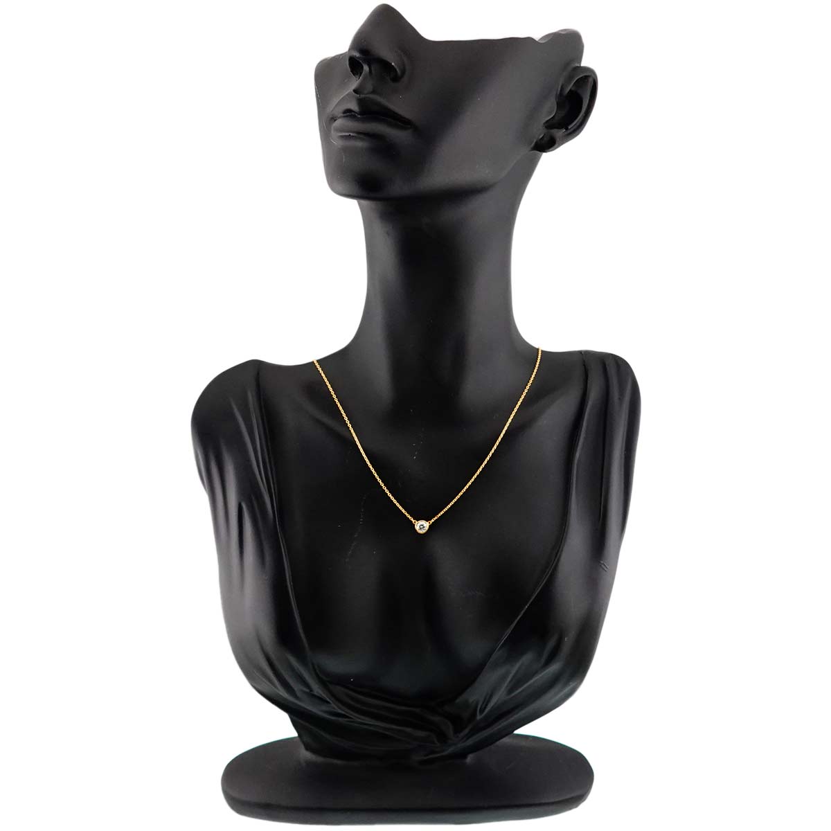 By The Yard Diamond 0.25ct H/VVS1/EX Necklace 18K YG 750