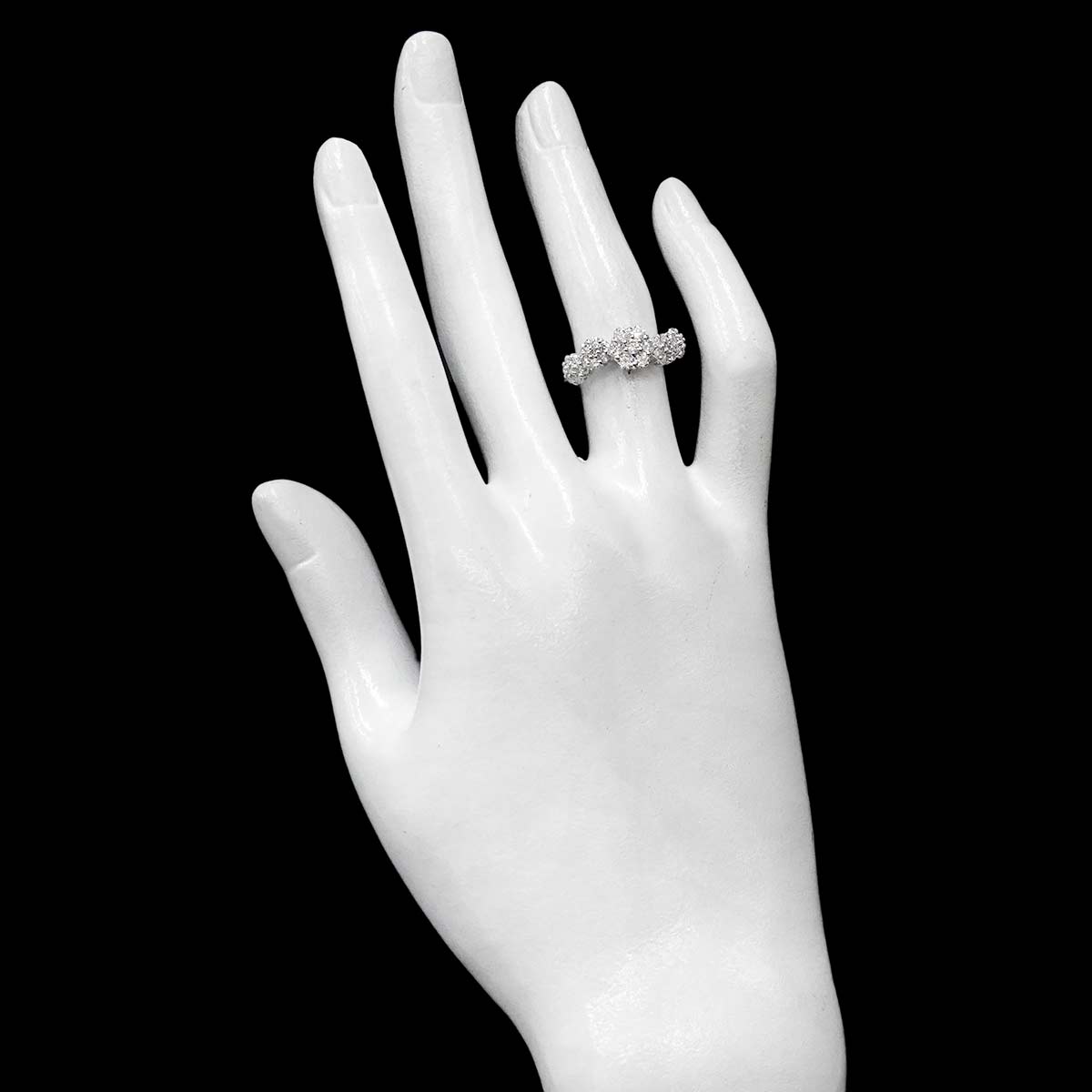 Diamond 0.82ct Ring Pt Platinum Size5.5-5.75(US)