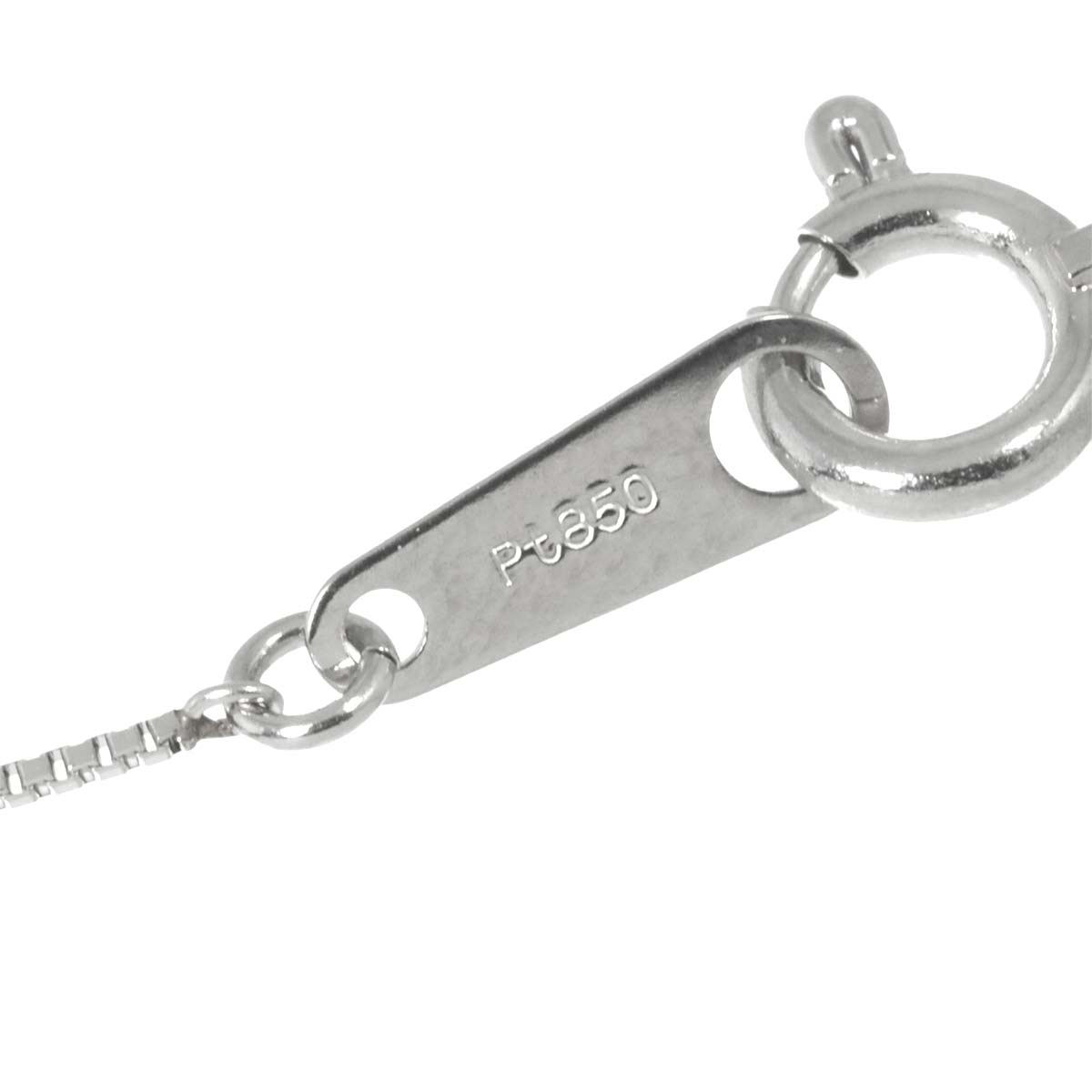 Diamond 0.57ct/0.383ct Necklace Pt Platinum